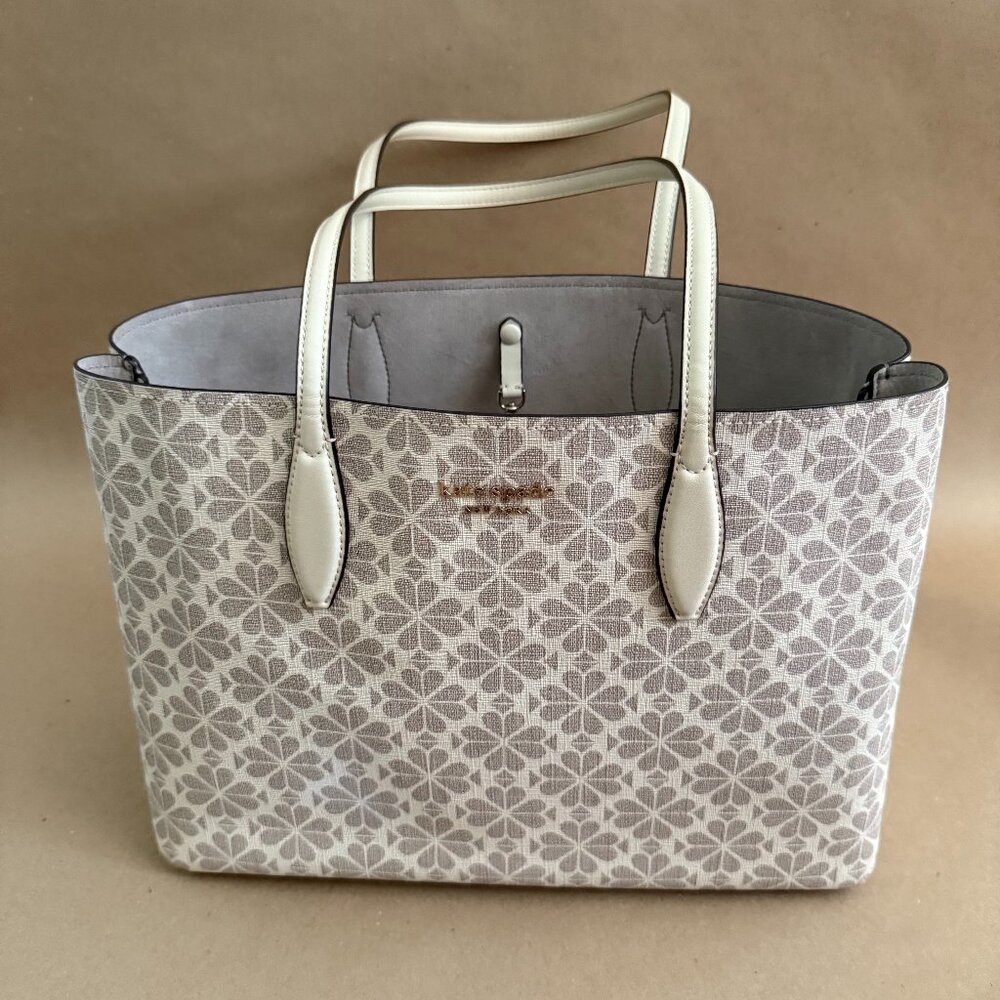 Kate Spade Flower Coated Canvas All Day Medium Satchel